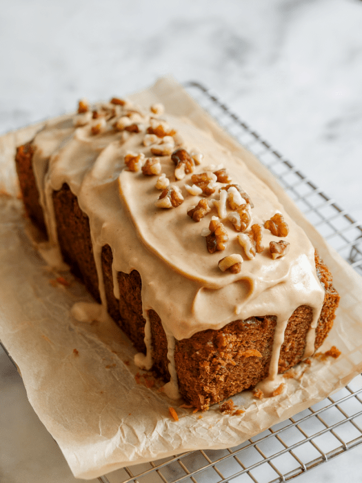 Vegan Almond Flour Carrot Cake Banana Bread