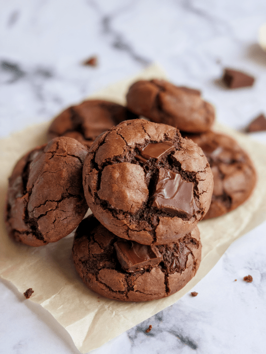 Homemade High-Protein Copycat Brownie Batter Crumbl Cookies