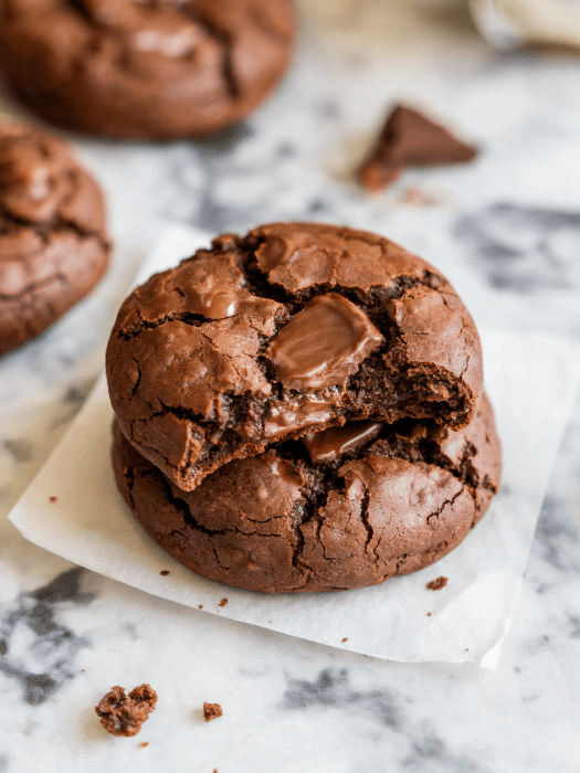 Homemade High-Protein Copycat Brownie Batter Crumbl Cookies